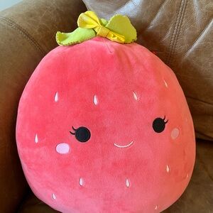 Cute Strawberry Squishmallow- Scarlet